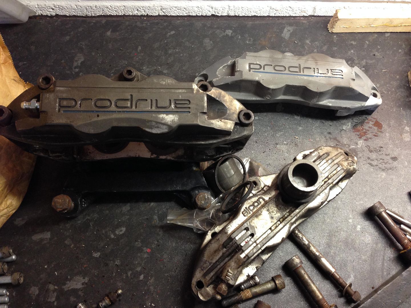 Alcon caliper rebuild 94 cummins
